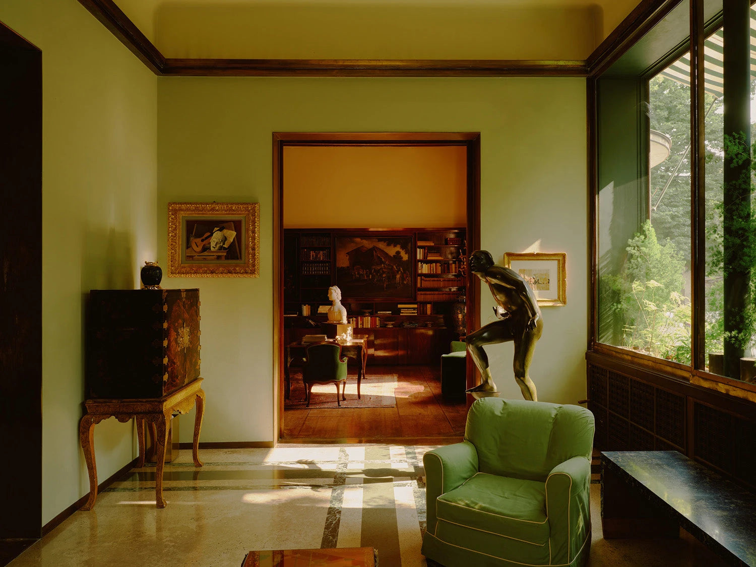 Behind the Vaults of Villa Necchi